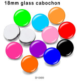 10pcs/lot colourful glass picture printing products of various sizes  Fridge magnet cabochon