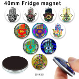 10pcs/lot faith glass picture printing products of various sizes  Fridge magnet cabochon