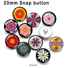 10pcs/lot Pattern glass picture printing products of various sizes  Fridge magnet cabochon