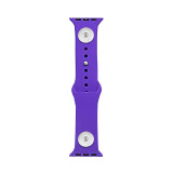 38/40MM Applicable to the full range of Apple iwatch straps available TPU solid color monochromatic silicone watch wristband iwatch strap fit 2 pcs 18mm chunks