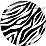 20MM pattern  Leopard  Print   glass  snaps buttons