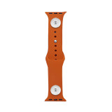 42/44MM Applicable to the full range of Apple iwatch straps available TPU solid color monochromatic silicone watch wristband iwatch strap fit 2 pcs 18mm chunks