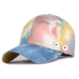 Baseball cap men's and women's fashion color summer sun hat sunscreen fit 18mm snap button jewelry