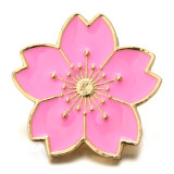 20MM metal Rose gold plated snap charms snaps jewelry