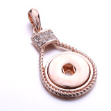 love snap rose gold  Pendant  fit 20MM snaps style jewelry