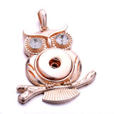 love snap rose gold  Pendant  fit 20MM snaps style jewelry