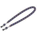 Glasses chain (thick colorful rope) presbyopic glasses ethnic style color rope retro children's glasses lanyard anti-lost