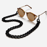 Fashion Acrylic Glasses Chain Tortoiseshell Amber 13 Color Two-tone Glasses Chain Anti-lost Thick Mirror Rope