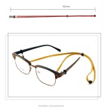 Glasses rope anti-lost rope suede cloth glasses lanyard sports adjustable glasses chain multicolor