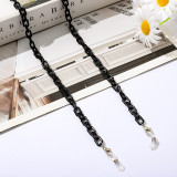 70CM Mask hanging chain glasses chain European and American necklace acrylic resin mask chain
