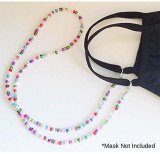 70CM Rice bead mask hanging chain glasses hanging chain glasses chain mask chain glasses lanyard mask rope