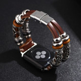 42/44MM iwatch strap leather apple watch bracelet smart watch accessories