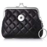 Snaps coin purse Storage bag fit 18mm snap button jewelry