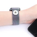 38/40MM Applicable iwatch 123456 generation Apple stainless steel strap apple iwatch magnetic strap fit 18mm chunks