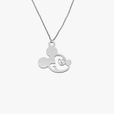 Mickey Necklace Mickey Mouse Stainless Steel Clavicle Chain 45CM