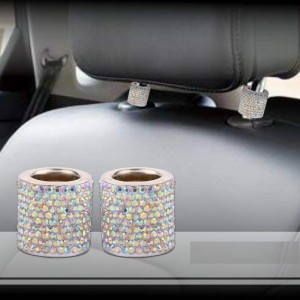 1PCS Diamond-studded car headrest decoration ring car seat decoration products