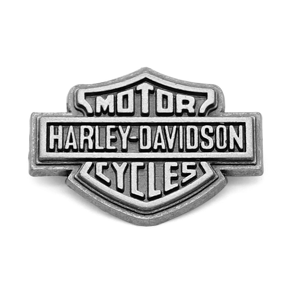 20MM Harley design snap silver Plated snap button