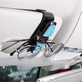 Car rotating car glasses holder, car card holder, bill holder, diamond-studded glasses holder