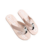 2 buttons Flip-flops slippers casual personality outdoor trend beach shoes fit18&20MM  snaps jewelry