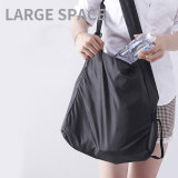 Ultra small portable folding retractable storage bag multifunctional small disc shopping bag fit 18MM snap button jewelry