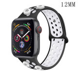 42/44MM Applicable to Apple watch apple watch6 generation two-color breathable sports silicone strap iwatch6 fit four 12mm chunks
