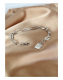 Stainless steel lucky bracelet