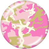 20MM    Pattern   Print   glass  snaps buttons