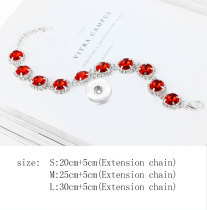 Rhinestone Dog Necklace Jewelry Pet Collar Small and Medium-sized Dogs fit  1 18&20MM snap buttom snap jewelry