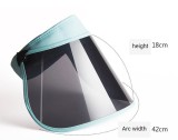 New style hat female summer sunscreen outdoor riding bicycle cover face outing no top sun hat male sun hat