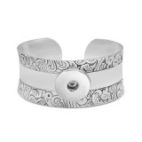 1 buttons snap Ancient silver bracelet fit snaps jewelry