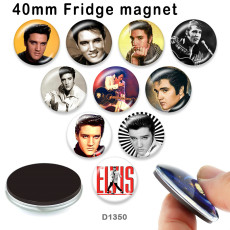 10pcs/lot  Famous  music  glass picture printing products of various sizes  Fridge magnet cabochon