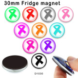 10pcs/lot  Ribbon   glass picture printing products of various sizes  Fridge magnet cabochon