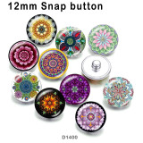 10pcs/lot   Flower  glass picture printing products of various sizes  Fridge magnet cabochon