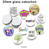 10pcs/lot  Tree  faith  glass picture printing products of various sizes  Fridge magnet cabochon