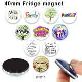 10pcs/lot  Tree  faith  glass picture printing products of various sizes  Fridge magnet cabochon