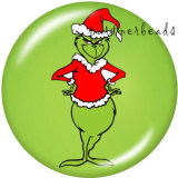 Painted metal Painted metal 20mm snap buttons  snap buttons  Deer   The grinch   Print