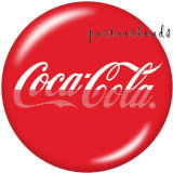 Painted metal Painted metal 20mm snap buttons  snap buttons  Coca Cola  Print