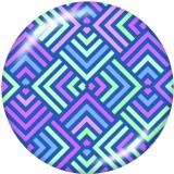 Painted metal 20mm snap buttons  color  pattern   Print