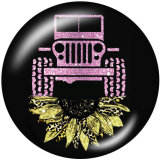 Painted metal Painted metal 20mm snap buttons  snap buttons  Car  Print