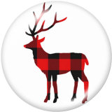 Painted metal 20mm snap buttons   Deer Bear mom Print