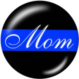 Painted metal Painted metal 20mm snap buttons  snap buttons   Love  MOM  Print