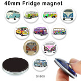 10pcs/lot  Car  glass picture printing products of various sizes  Fridge magnet cabochon