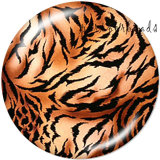 Painted metal Painted metal 20mm snap buttons  snap buttons pattern Leopard  Print