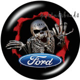 Painted metal Painted metal 20mm snap buttons  snap buttons  Car sign  Print