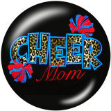 Painted metal Painted metal 20mm snap buttons  snap buttons  Cheer  MOM  Print