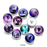 Painted metal Painted metal 20mm snap buttons  snap buttons    Elves  Print