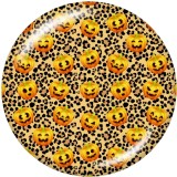 Painted metal 20mm snap buttons  skull   Halloween   Pattern  Print