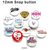 10pcs/lot  MOM  glass picture printing products of various sizes  Fridge magnet cabochon