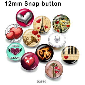 10pcs/lot   Music   glass picture printing products of various sizes  Fridge magnet cabochon