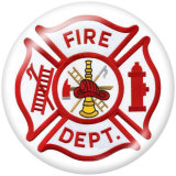 Painted metal Painted metal 20mm snap buttons  snap buttons  fire  Dept  Print